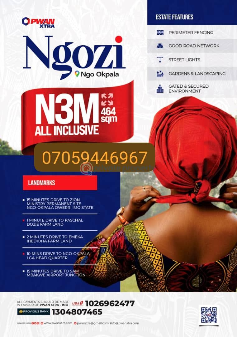Mixed use Land For Sale Obike Ngor Okpala Ngor-Okpala Imo