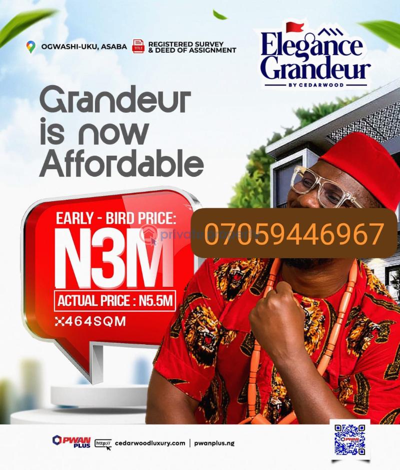Mixed use Land For Sale Located Along Kwale Warri Road Aniocha South Delta