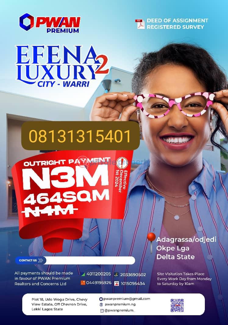 Mixed use Land For Sale Adagbrassa/odjedi Okpe Delta