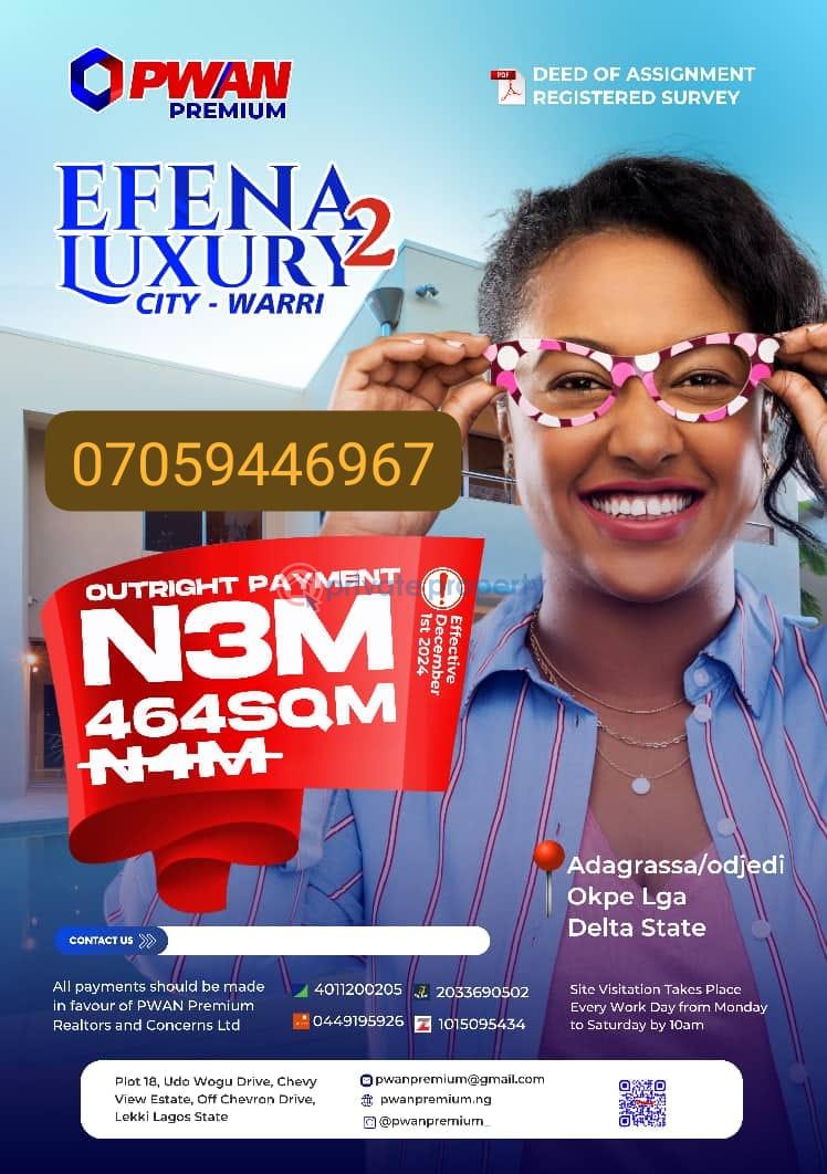Mixed use Land For Sale Adagrassa/odjedi Okpe Lga Delta State Okpe Delta