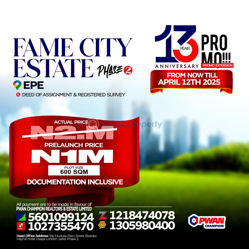 Land For Sale Igbogun Epe Lagos