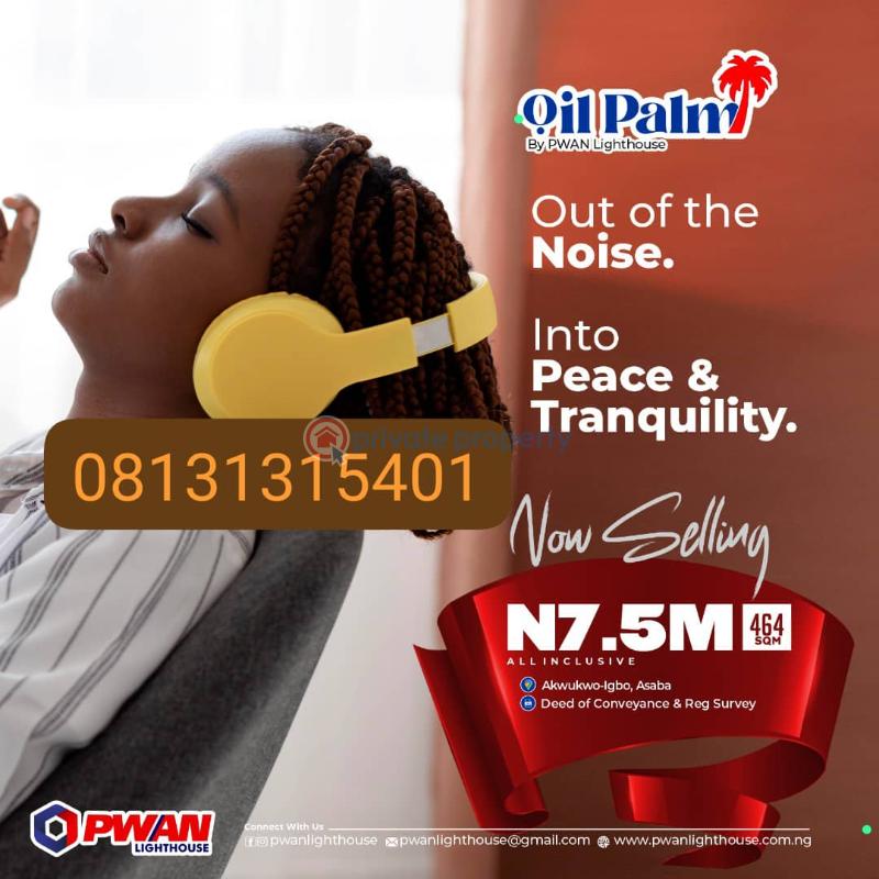Mixed use Land For Sale Akwukwo Igbo Oshimili North Delta