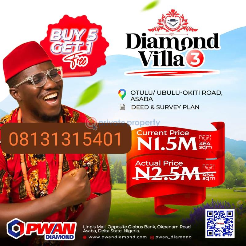 Mixed use Land For Sale Ubulu/okiti Road Aniocha South Delta