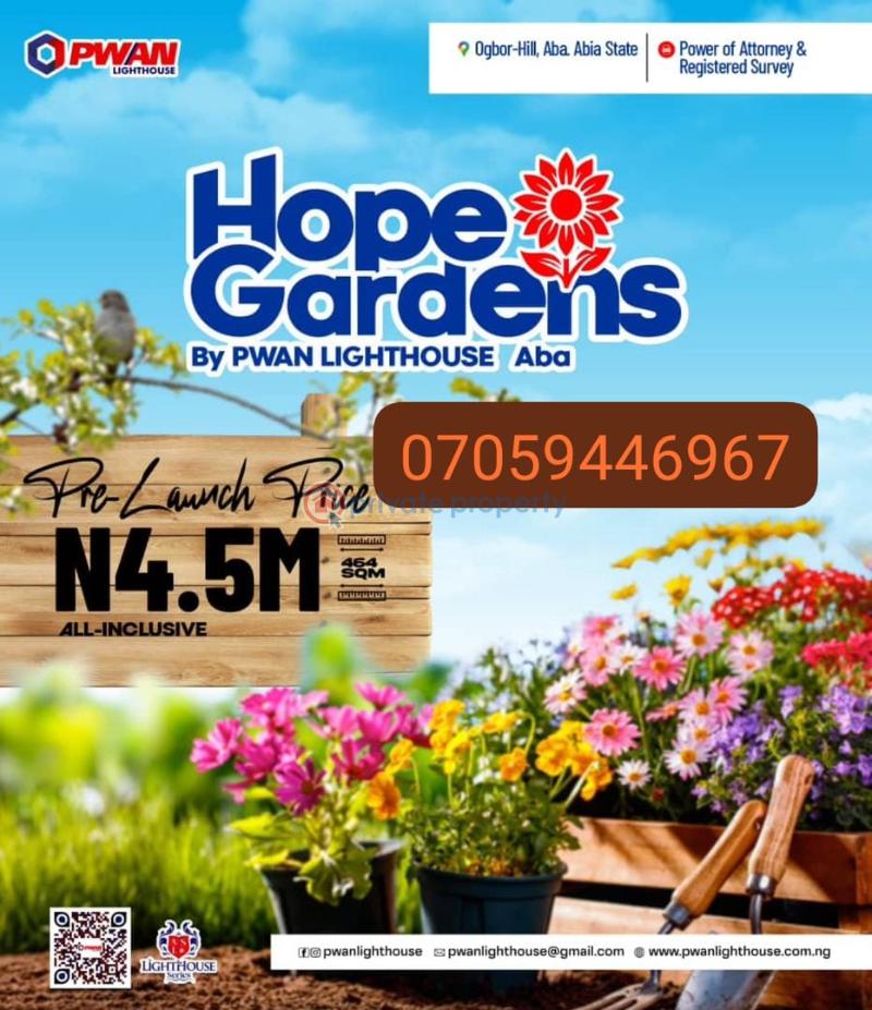 Mixed use Land For Sale Close To Opobo Junction Obi Nwa Abia