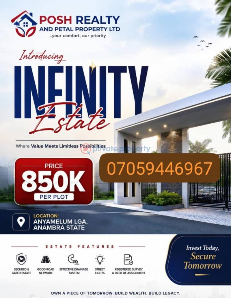 Mixed use Land For Sale Close To Unizik Department Of Agriculture Ayamelum Anambra