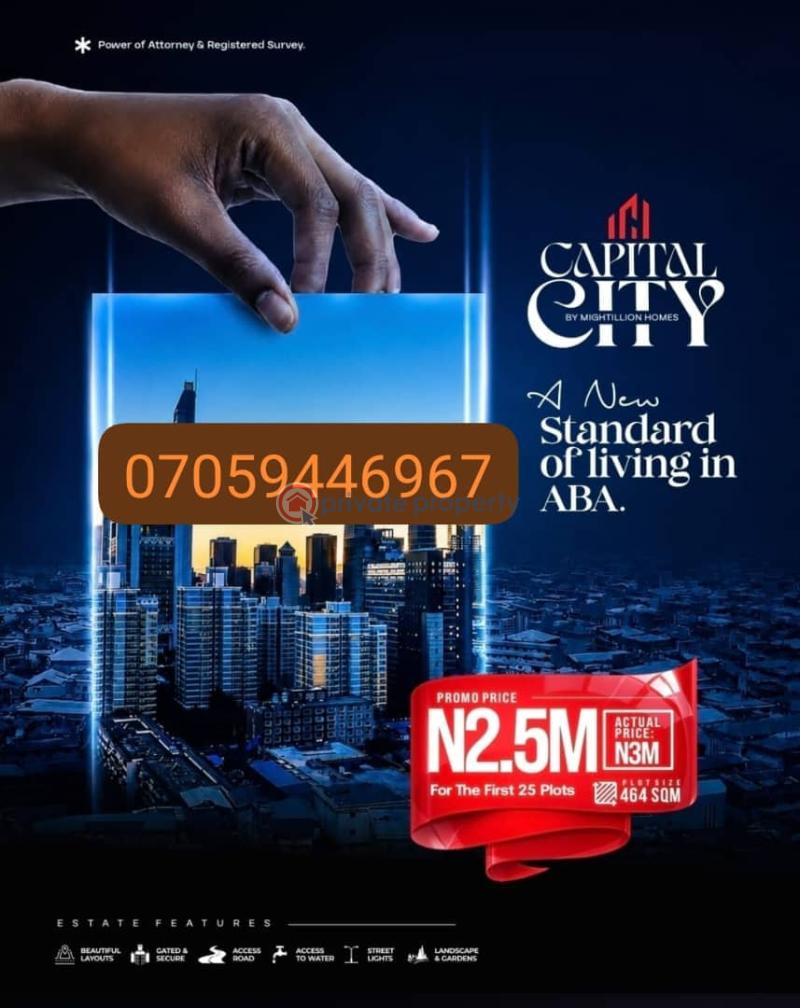 Mixed use Land For Sale 10mins From Abia Sea Port Ukwa East Abia