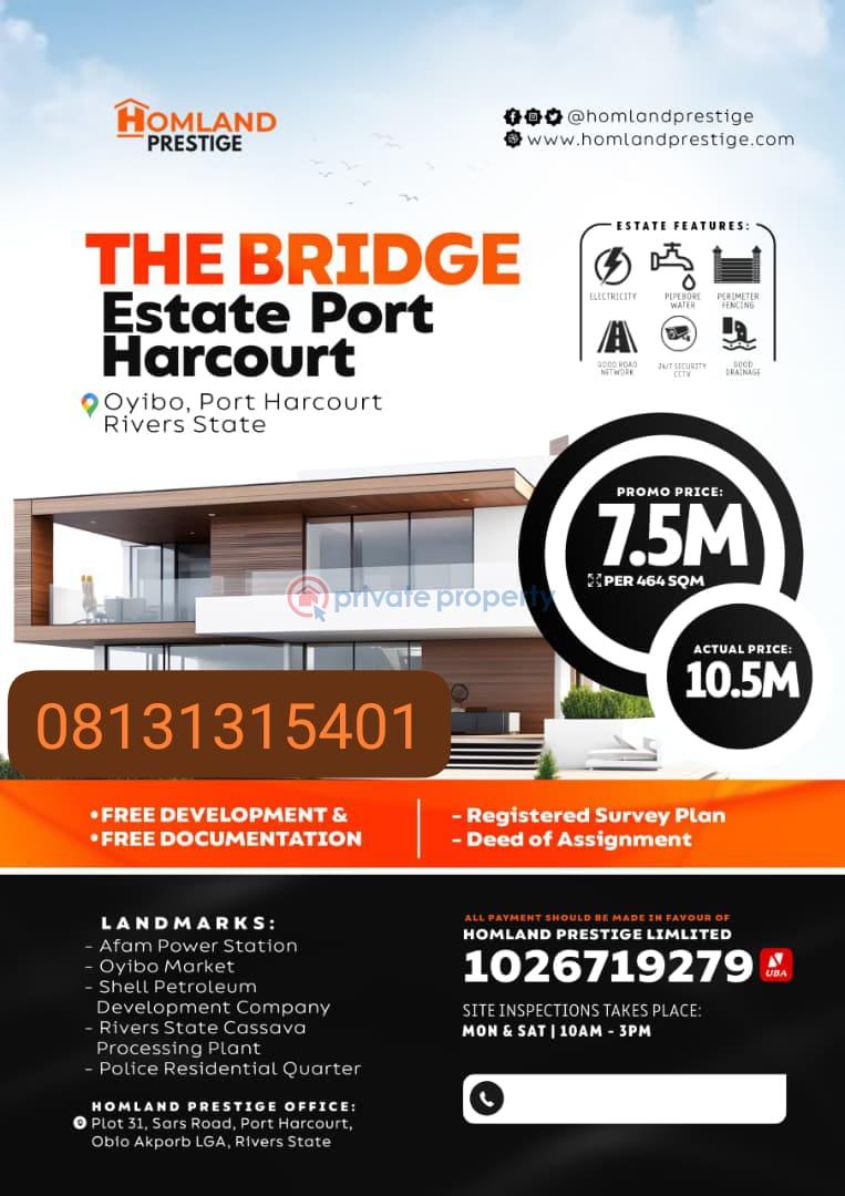 Mixed use Land For Sale Close To Obigbo Market Oyigbo Rivers 