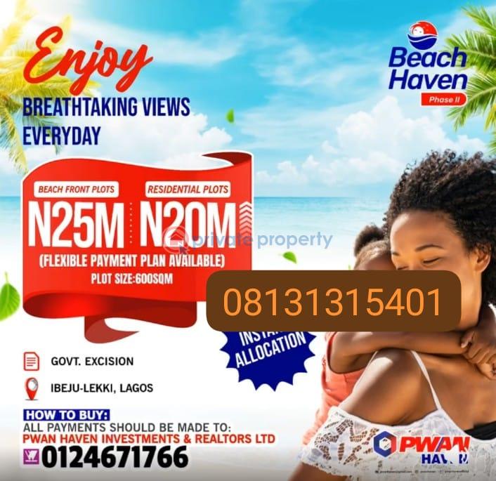 Mixed use Land For Sale Akodo Ise Ibeju-Lekki Lagos