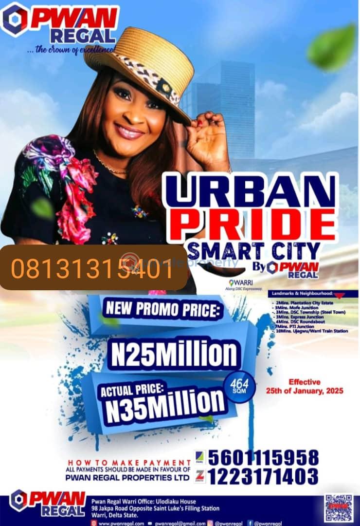 Mixed use Land For Sale Along Dsc Expressway Warri Delta