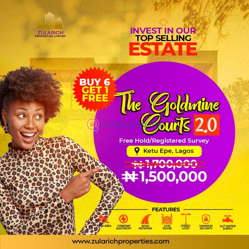 Land For Sale Gold Mine Estate 2.0 Epe Epe Ajah Lagos (PID 3PABBM