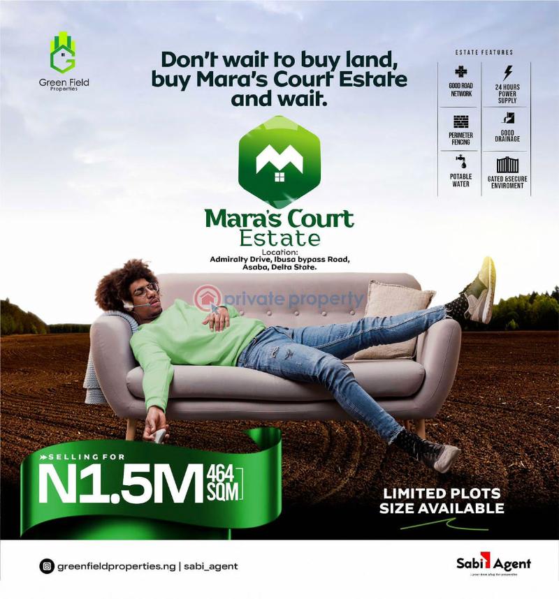 For sale Land Asaba Delta (PID 5PBAXJ) Private Property Nigeria