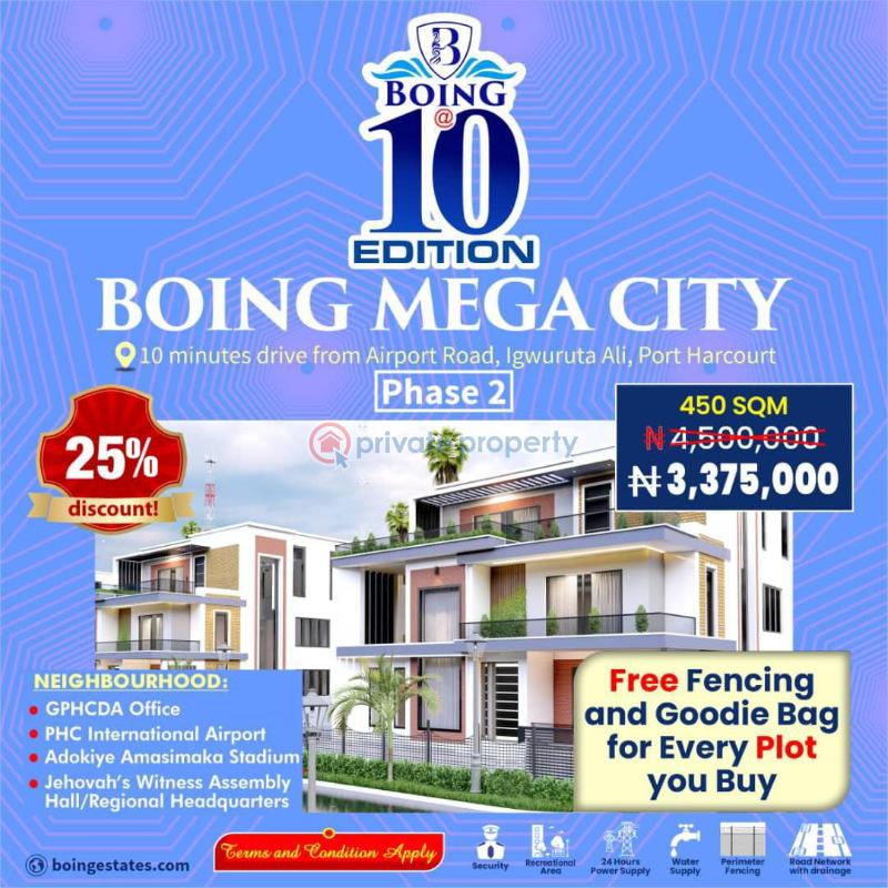 Mixed use Land For Sale By School Road Igwurta-Ali Port Harcourt Rivers - 5