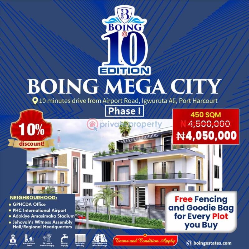 Mixed use Land For Sale By School Road Igwurta-Ali Port Harcourt Rivers - 3