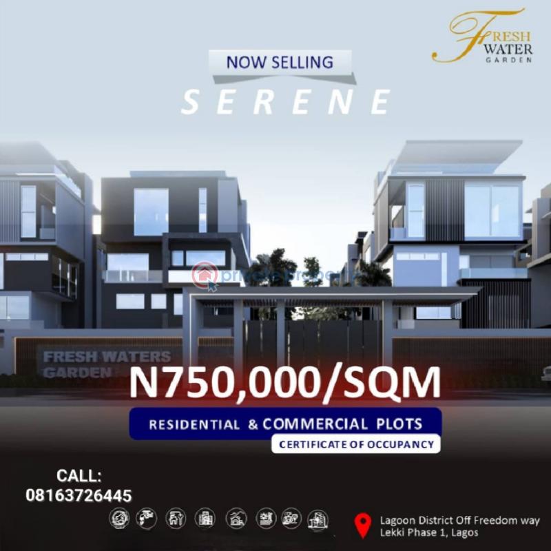 Mixed use Land For Sale Freedom Way Lekki Phase 1 Lagos