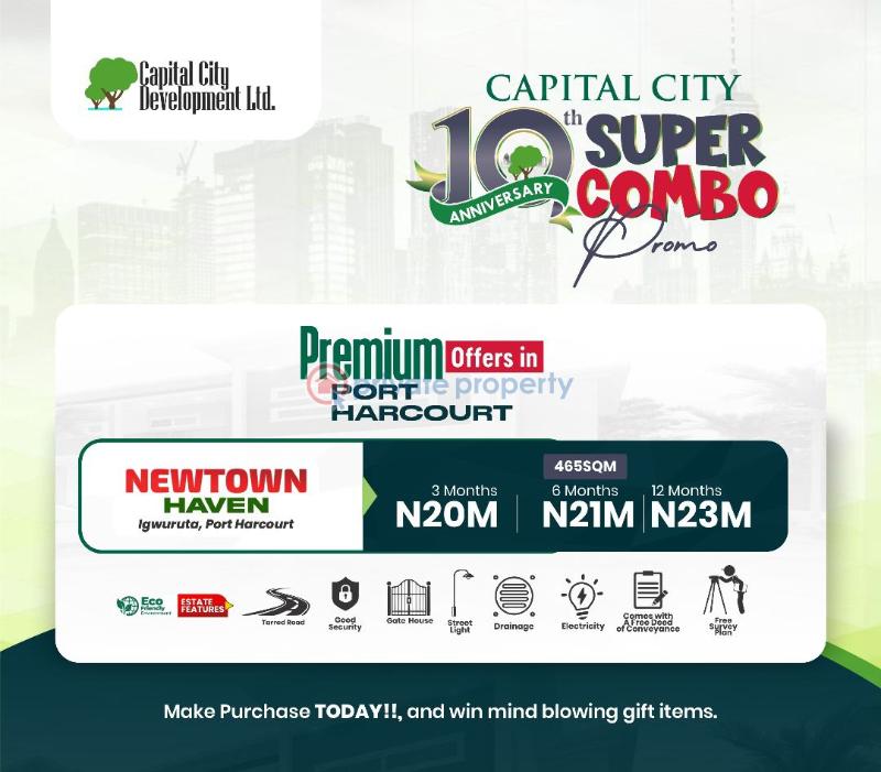 Residential Land For Sale Port Harcourt Rivers