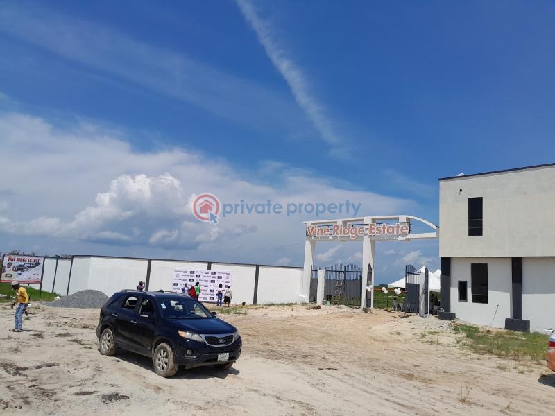For sale Land Vine Ridge Estate Gra By Rain Oil Filling Station Novera Shoprite Mall Lagos
