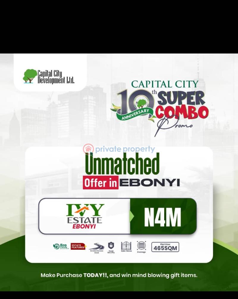 Residential Land For Sale Ivy Estates Ohaukwu Ebonyi