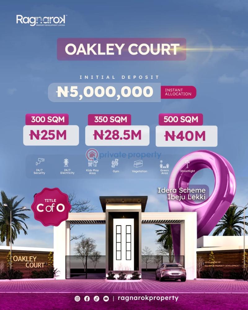 Land For Sale Oakley Court Eleko Roundabout, Idera Scheme Eleko Ibeju-Lekki Lagos - 7