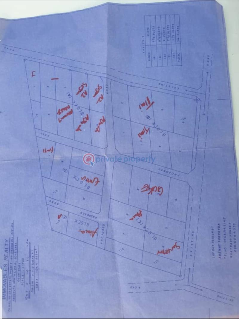 Residential Land For Sale Oke Ata Abeokuta Ogun