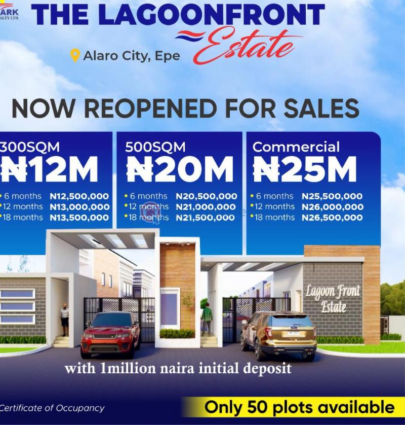 Land For Sale Alaro City,epe Epe Ajah Lagos (PID 2PABKB) Private