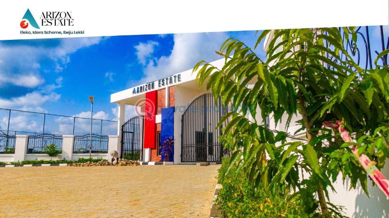 Residential Land For Sale Arizon Estate Sharing Boundary With Pan Atlantic University Idera Scheme Eleko Eleko Ibeju-Lekki Lagos - 0