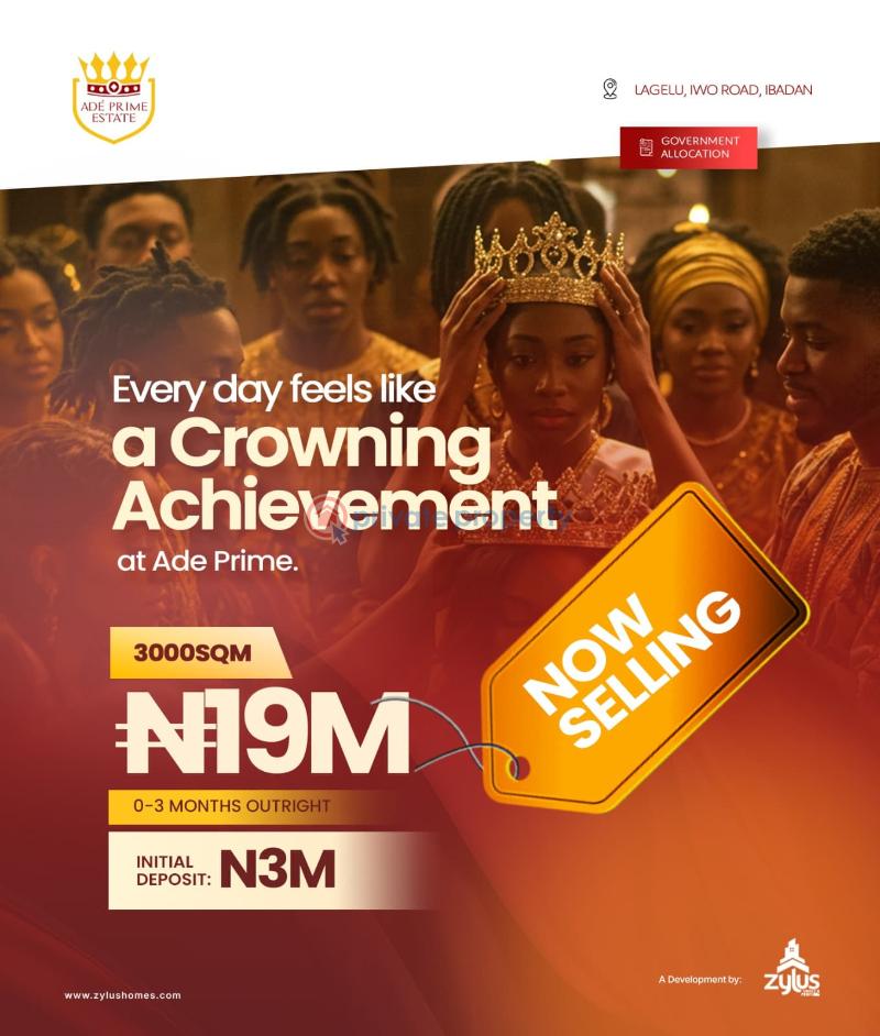 Residential Land For Sale Ade Prime Estate Lagelu Oyo - 3