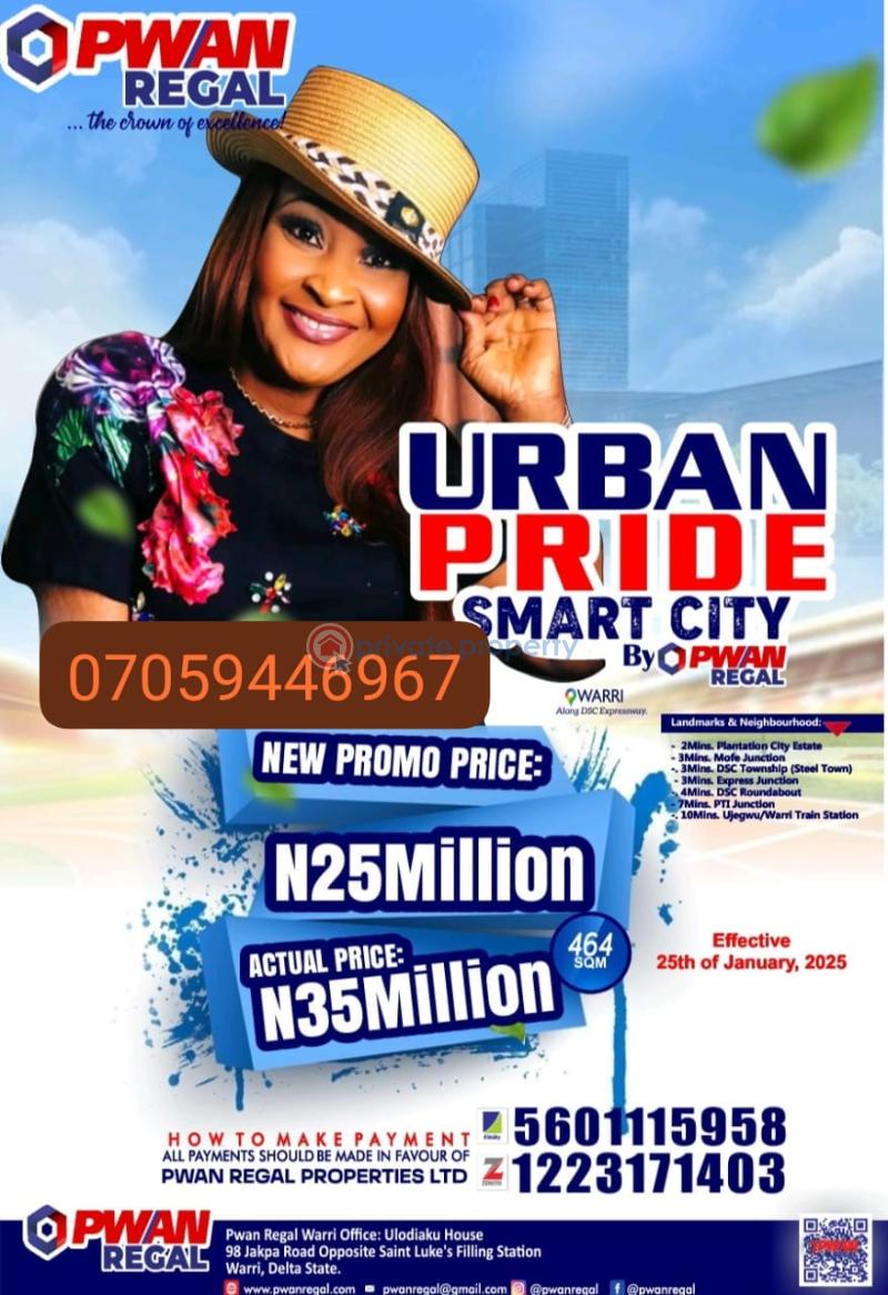 Mixed use Land For Sale Along Dsc Expressway Warri Delta