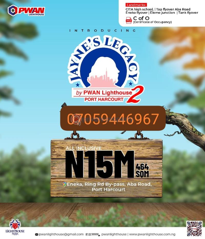 Mixed use Land For Sale Eneka Igbo Etche Link Road. Rivers 