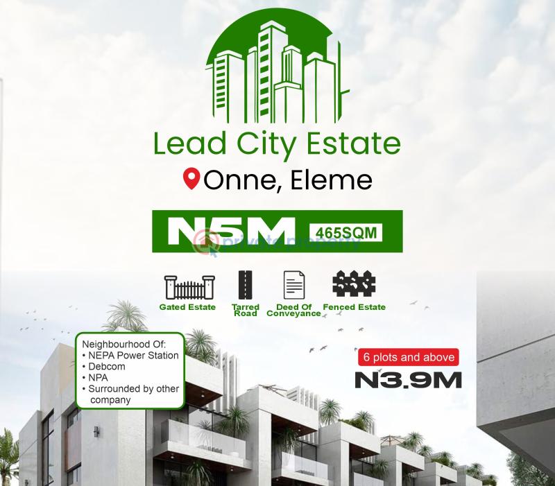 Residential Land For Sale Onne, Eleme Eleme Port Harcourt Rivers