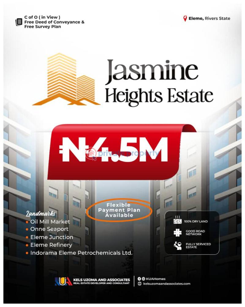 Residential Land For Sale Eleme Port Harcourt Rivers