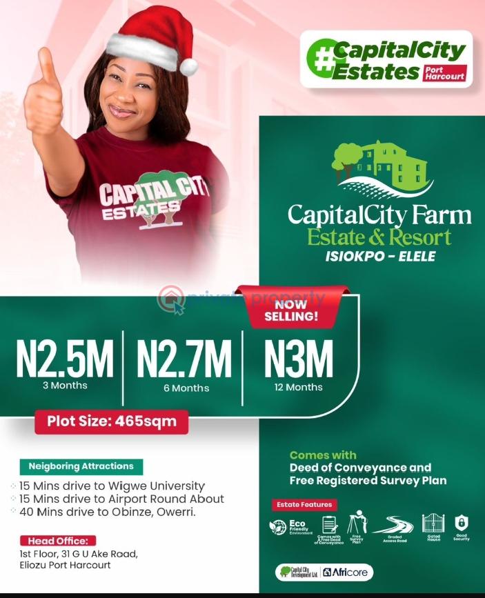 Mixed use Land For Sale Port Harcourt Rivers