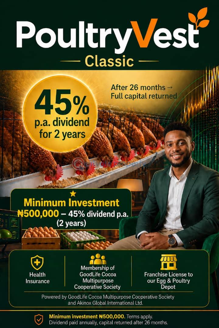 Mixed use Land For Sale Poultry Vest With 45% Return On Investment Within 12months Epe Lagos - 0