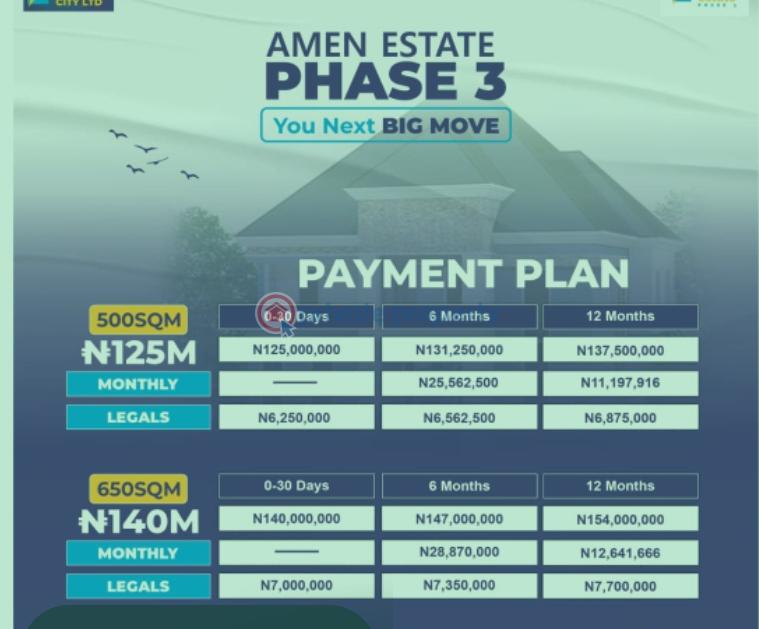 4 bedroom Duplex For Sale Amen Estate Phase 3 Ibeju-Lekki Lagos - 1