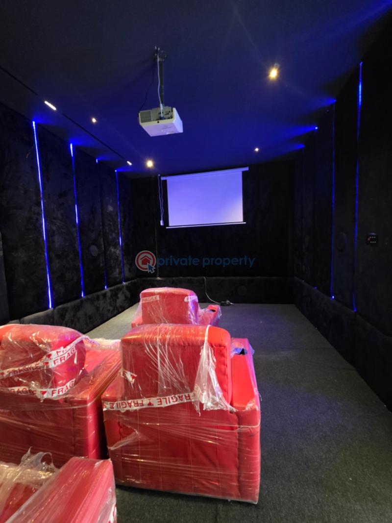 Premium 5 bedroom detached duplex with swimming pool + cinema - 5 5 bedroom Duplex For Sale Lekki County Homes Estate Ikota Lekki Lagos - 5