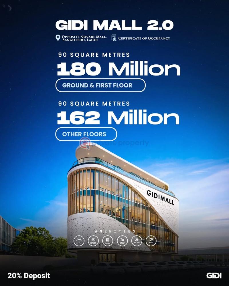 Mall/Complex/Plaza For Sale Sangotedo Axis Sangotedo Ajah Lagos - 3