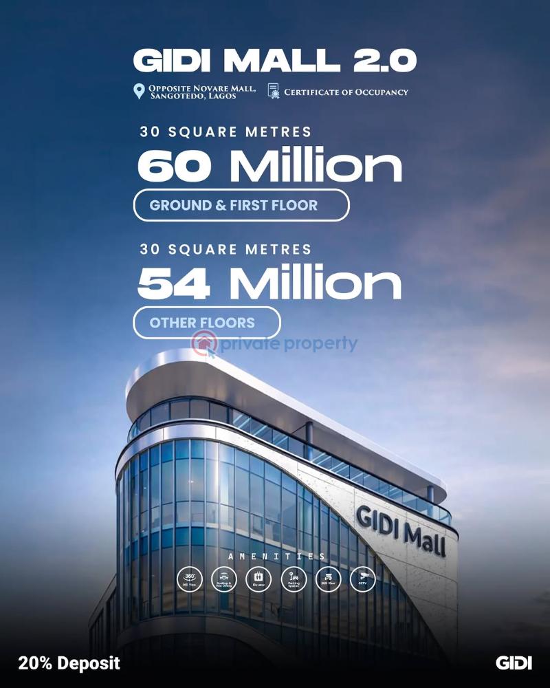 Mall/Complex/Plaza For Sale Sangotedo Axis Sangotedo Ajah Lagos - 4