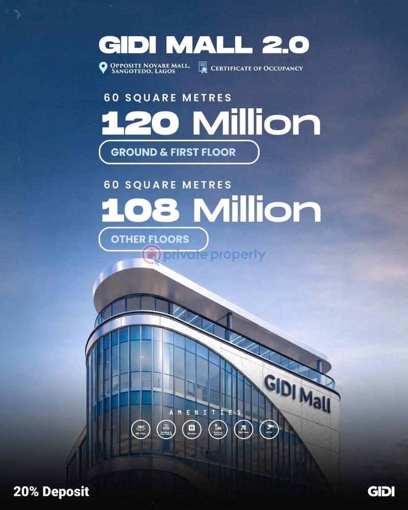 Mall/Complex/Plaza For Sale Sangotedo Axis Sangotedo Ajah Lagos - 0