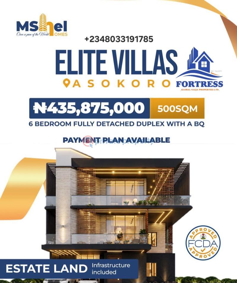 Residential Land For Sale Asokoro Abuja Phase 1  - 1