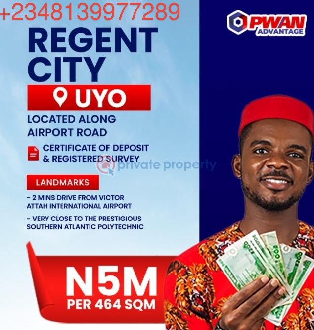 Mixed use Land For Sale Regent City, Airport Road Uyo Akwa Ibom - 1