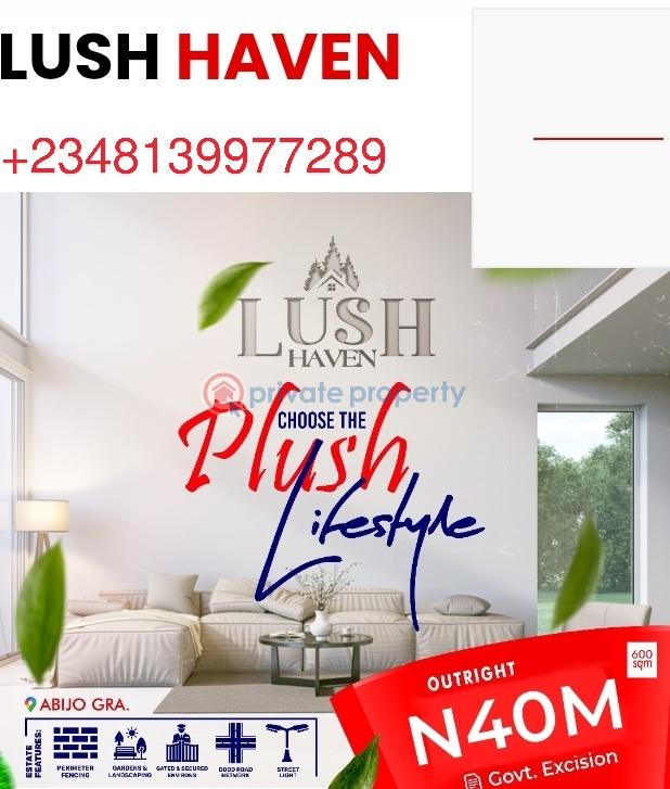 Mixed use Land For Sale Lush Haven Estate, Abijo Gra Abijo Ajah Lagos