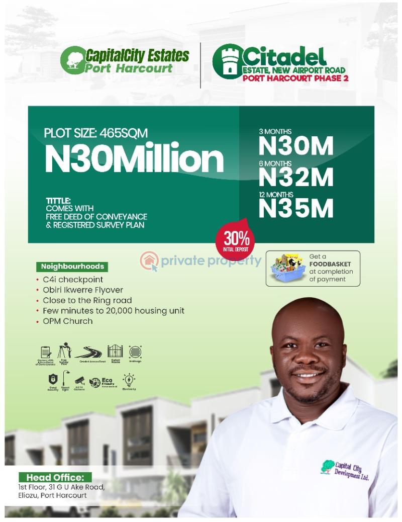 Residential Land For Sale Off Obiri Ikwerre New Airport Road Port Harcourt Rivers