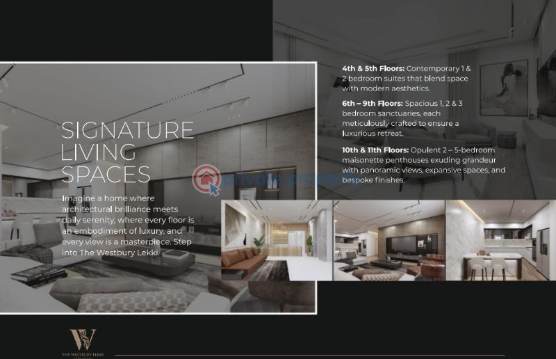 1 bedroom Block Of Flats For Sale Lekki Phase 1 Lagos - 4