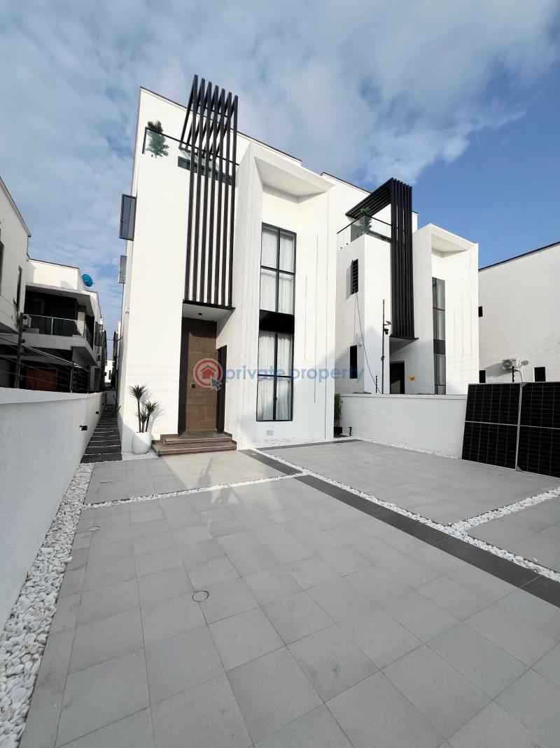 Premium fully automated 5 bedroom fully detached duplex - 1 5 bedroom Detached Duplex For Sale Royal Pine Estate, Off Orchid Road Lafiaji Lekki Lagos - 1