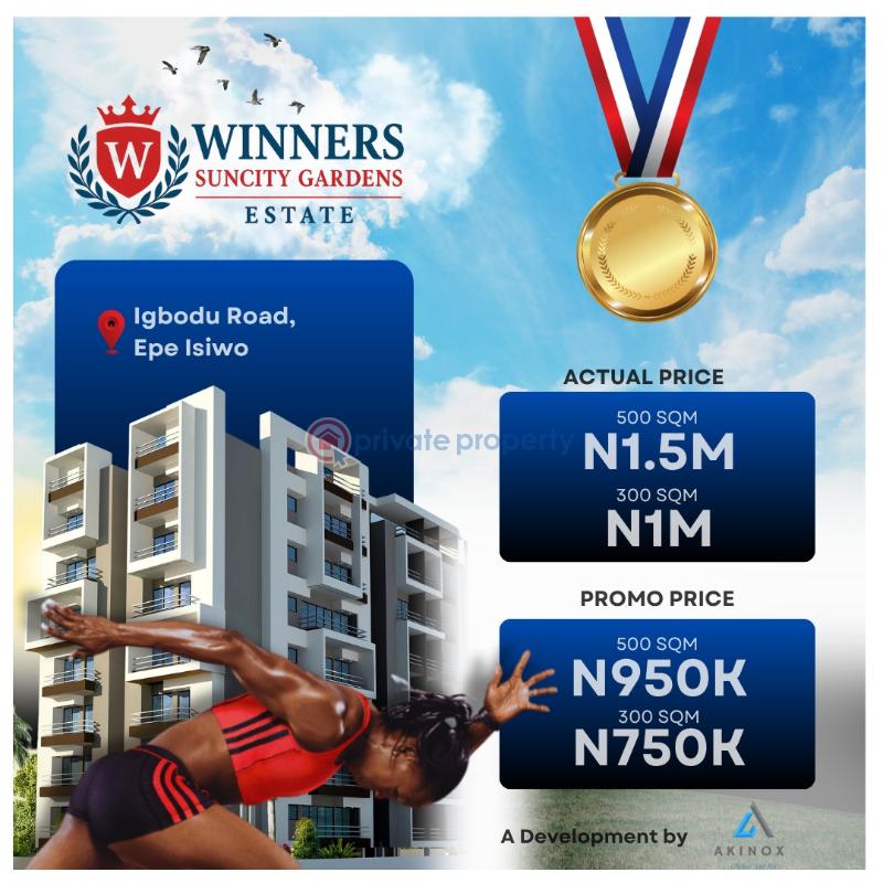 Mixed use Land For Sale Winners Suncity Gardens Estate Located Along Igbodu Road, Epe Isiwo Ijebu Ogun