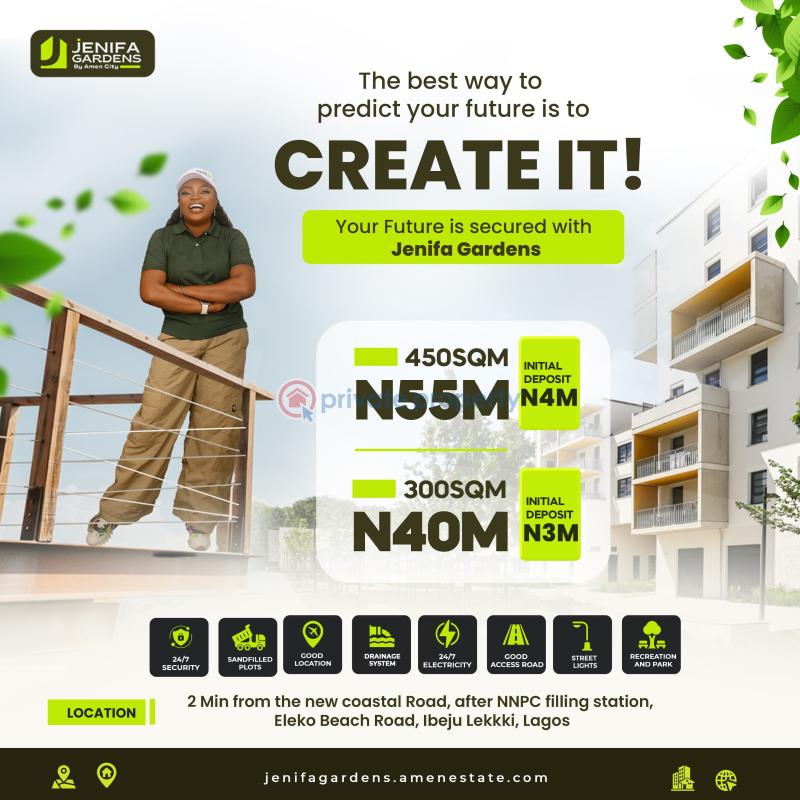 Residential Land For Sale Jenifa Gardens Estate Eleko Ibeju Lekki Eleko Ibeju-Lekki Lagos - 6