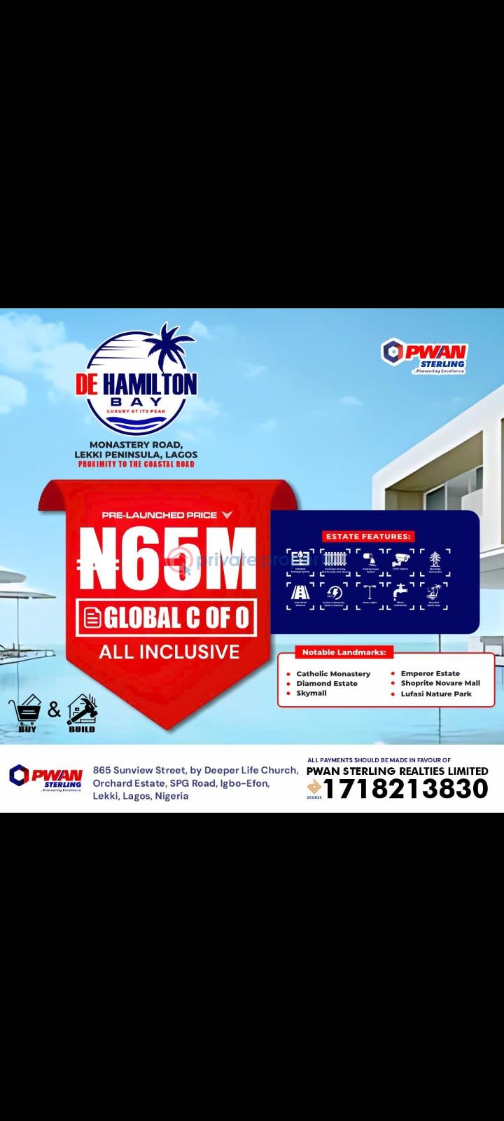 Mixed use Land For Sale Monastry Road Sangotedo Ajah Lagos - 0