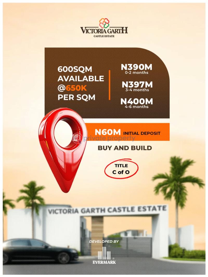 Residential Land For Sale Victoria Garth Castle Estate Vgc Main Lekki Victoria Garden City Lekki Lagos