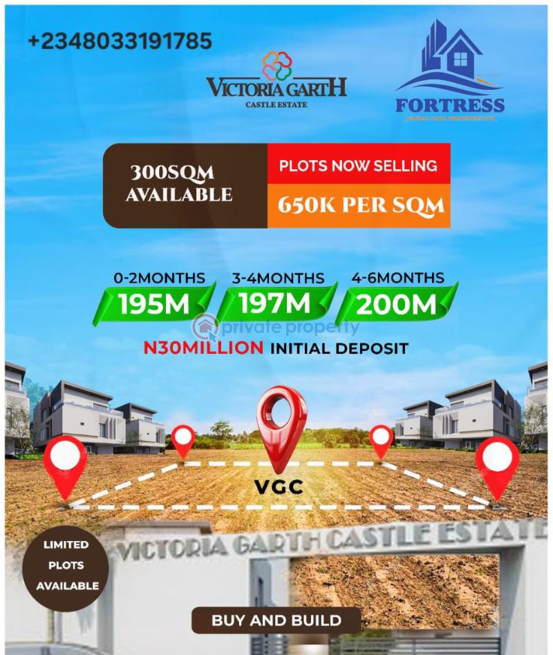 Residential Land For Sale Victoria Garden City Lekki Lagos - 0