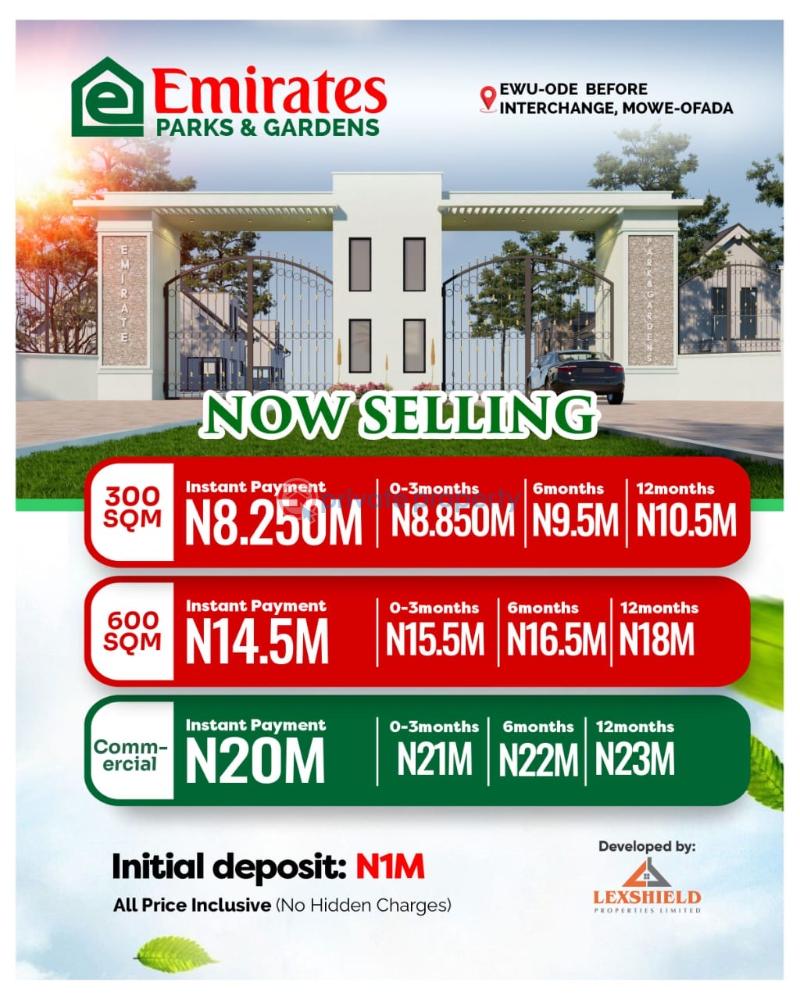 Mixed use Land For Sale Ewu Ode, Before Interchange Mowe Lagos Extension Ogun - 0