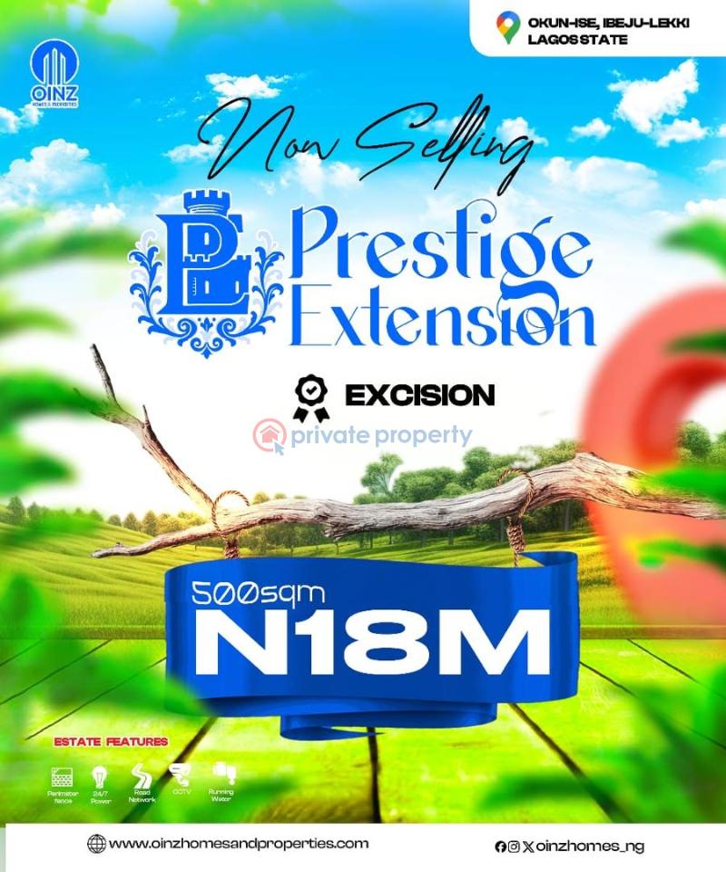 Residential Land For Sale Prestige Gardens Extension 01 Estate Ise Town Ibeju-Lekki Lagos - 2
